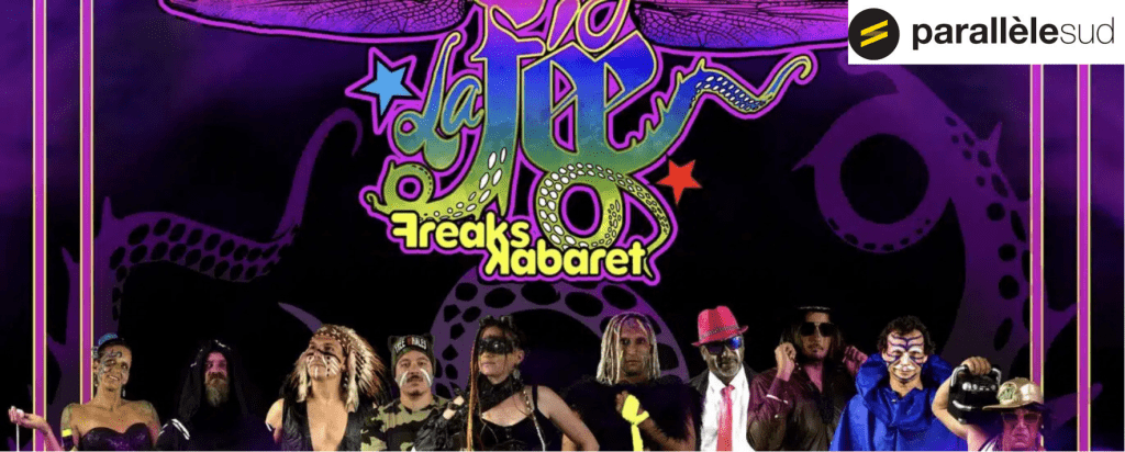 « Notre concept de freaks cabaret, c’est de mélanger le septième art avec la pop culture des années 80 et 90. » Lady La Fée, Loki Lonestar et El Lion y mêlent chansons créoles, variété françaises et punk déjanté. (Photo PhN)