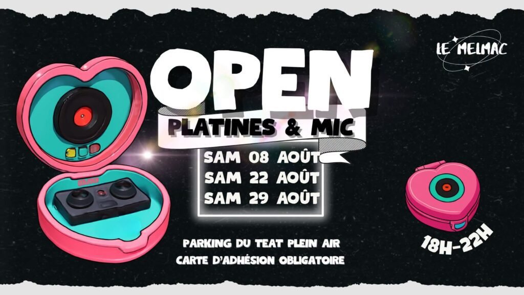 Open platine & mic