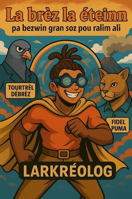 La brèz la éteinn..