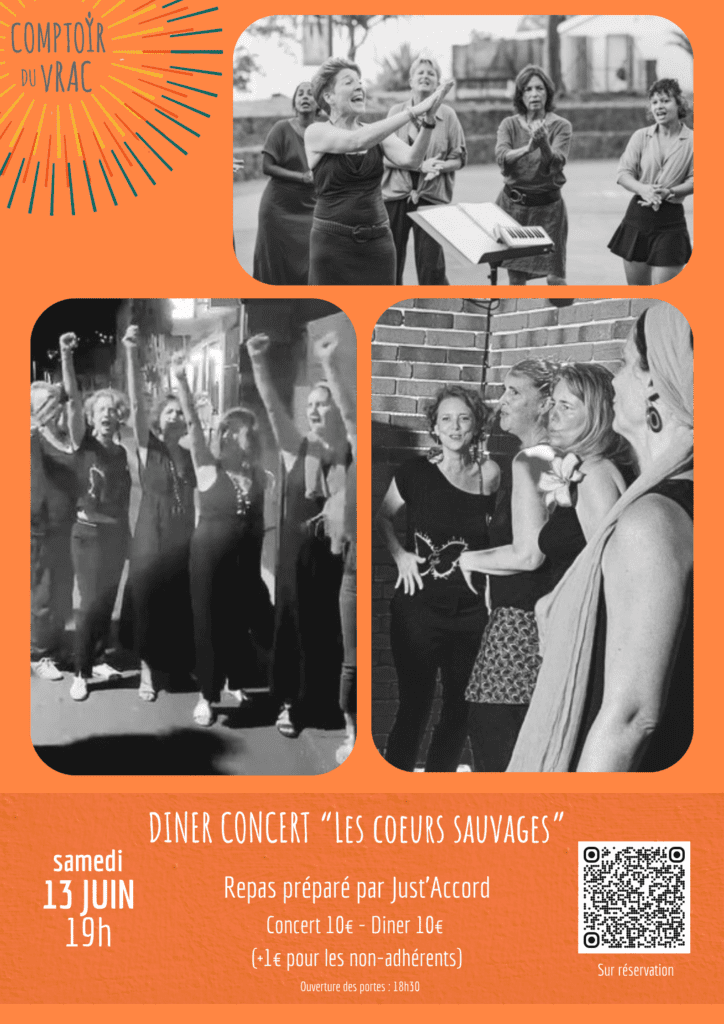 Les Coeurs Sauvages en concert