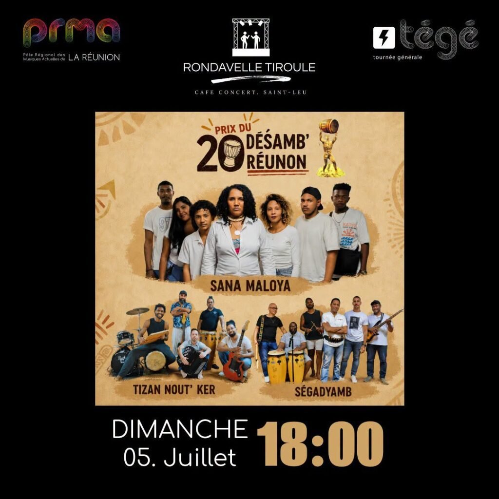 Le PRIX 20DÉSAMB' RÉUNION