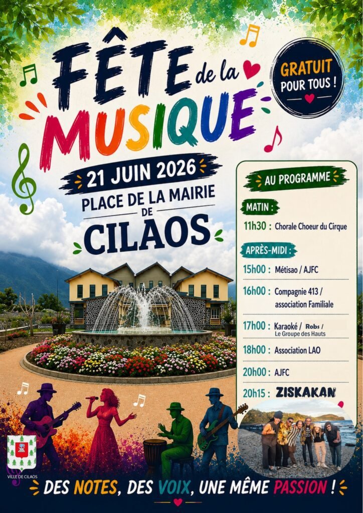 Fête de la musique Cilaos