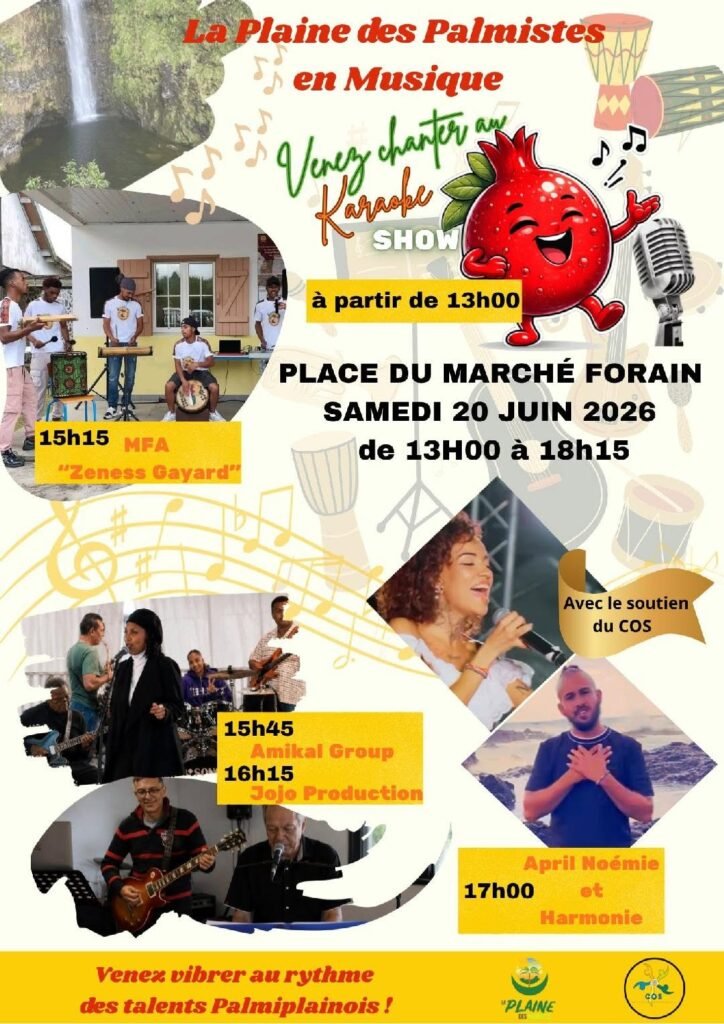 La plaine des palmistes en musique