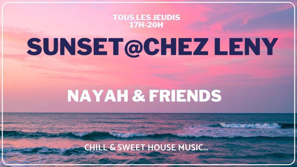 Sunset chez Leny