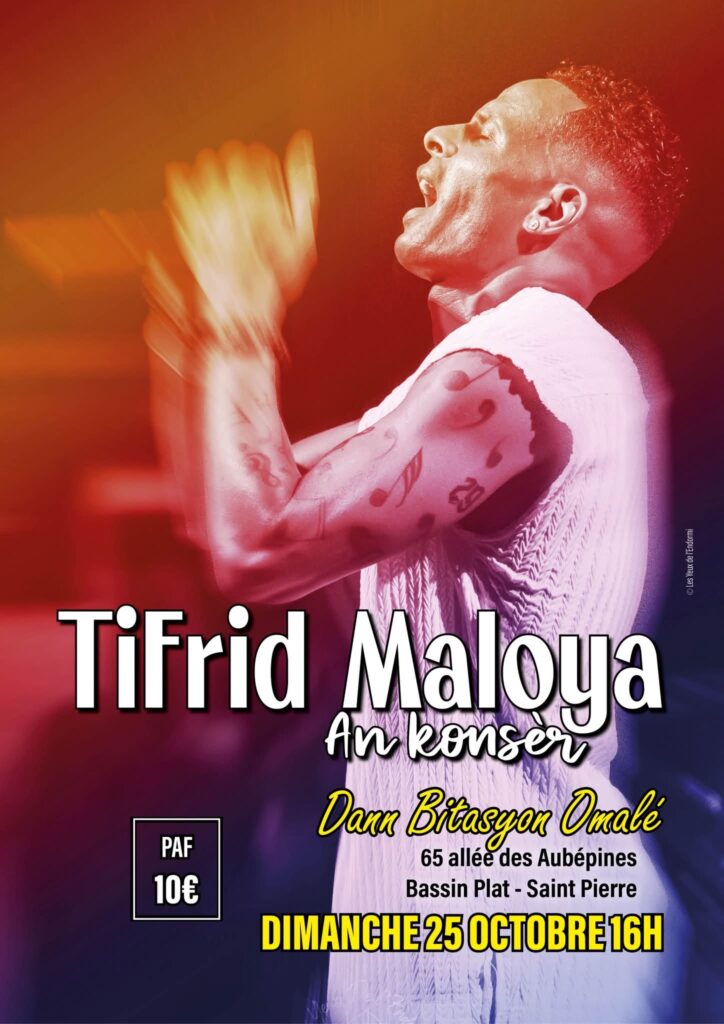 Tifrid maloya en concert