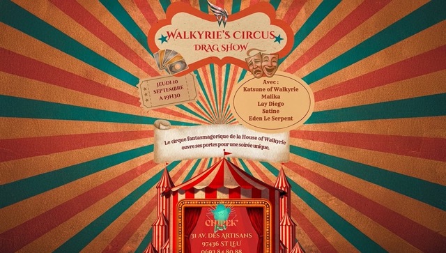 Drag show - Walkyrie's Circus