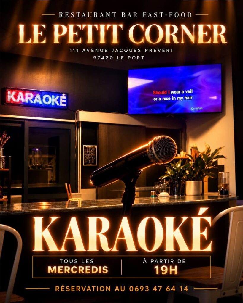 Petit corner karaoké